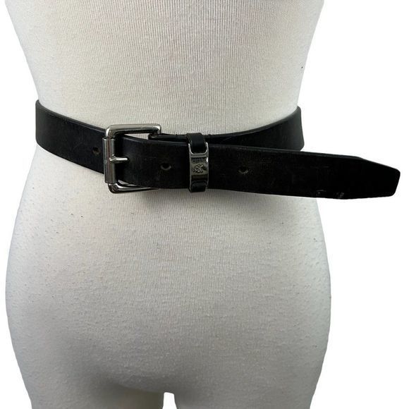 CALVIN KLEIN Black Leather Belt - Picture 5 of 5